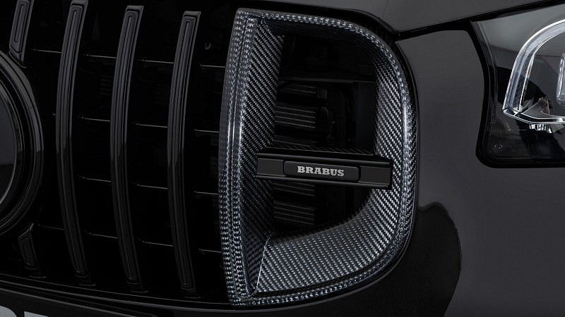 Photo of Brabus CARBON FRONT GRILLE INSERTS for the Mercedes Benz GLS63 AMG (X167) - Image 1